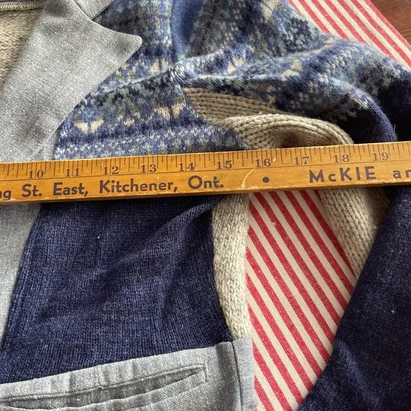 Paper People Clothing | Mixed Media Blazer - Picture 9 of 11